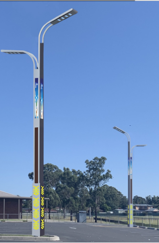武汉LED市电路灯杆双臂智慧路灯城市主杆道乡村路灯市政工程亮化改造